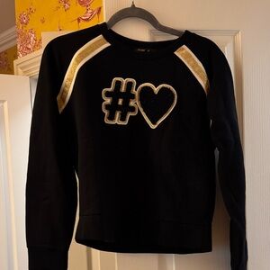 Make Black Sweatshirt with Gold #🤍